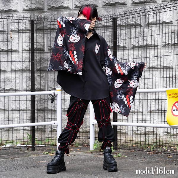 ACDC RAG エーシーディーシーラグ ヒガンバナ キモノシャツ 着物 和服 