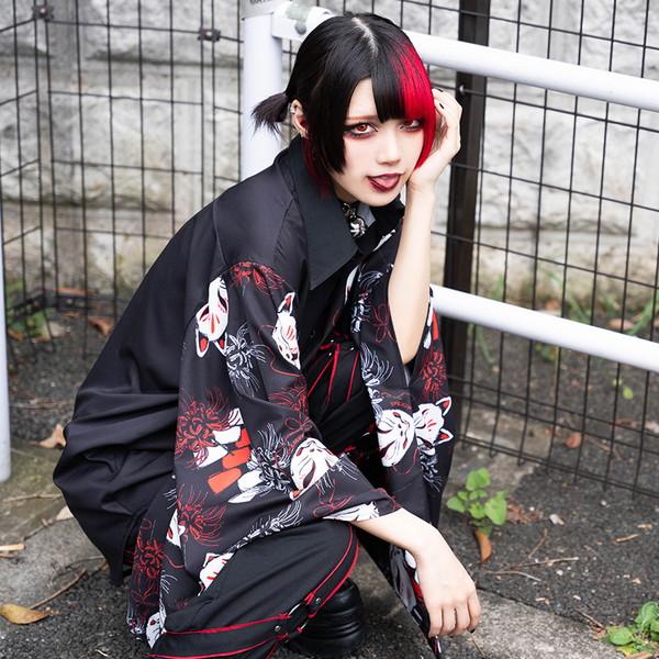 ACDC RAG エーシーディーシーラグ ヒガンバナ キモノシャツ 着物 和服 