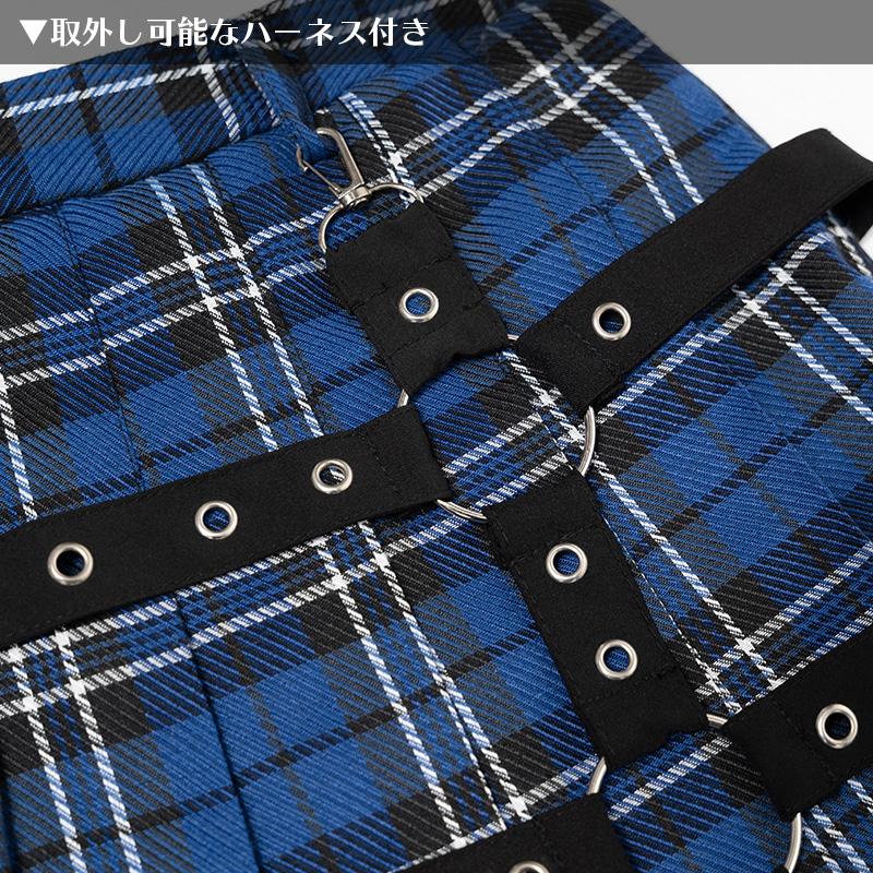 ACDC RAG エーシーディーシーラグ プリーツスカート パンク ロック V系