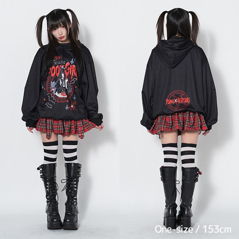 ACDC RAG エーシーディーシーラグ Spooky Girl パーカー 長袖 フーディ