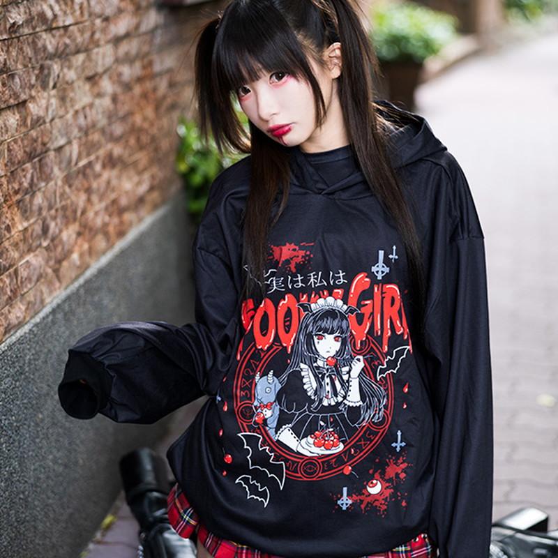 ACDC RAG エーシーディーシーラグ Spooky Girl パーカー 長袖 フーディ