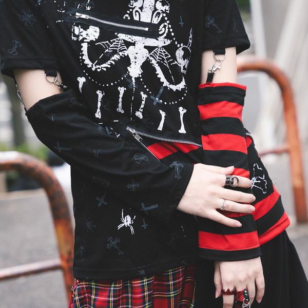 ACDC RAG エーシーディーシーラグ シャンデリア 2way Tシャツ 原宿系 