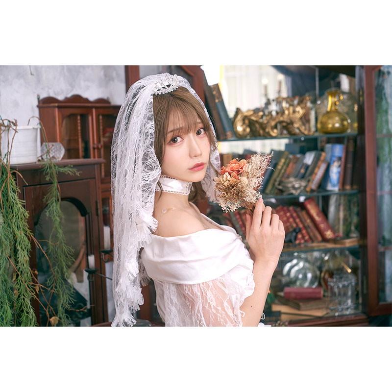 クリアストーン Clearstone コスプレ 花嫁 ジューンブライド リリーブライド レディース フリーサイズ  ホワイト×シルバー[lilly-bride] 【在庫処分】クリアストーン(Clearstone) コスプレ ハロウィン リリー
