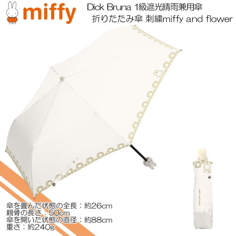 Miffy（ミッフィー） ミッフィー(Dick Bruna) 1級遮光晴雨兼用傘