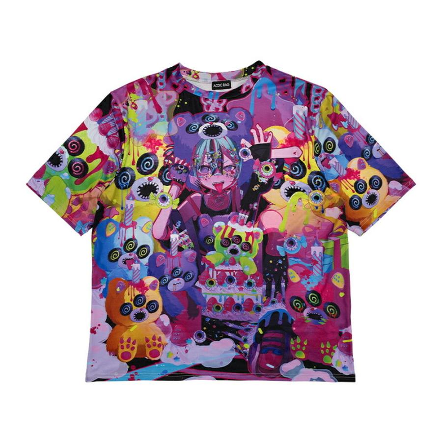 ACDC RAG エーシーディーシーラグ MAD B-DAY Tシャツ 半袖 原宿 原宿系