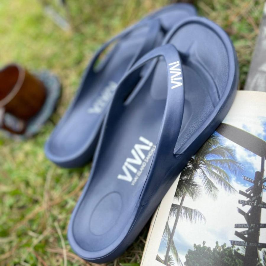 VIVA! ISLAND ビバアイランド JAPAN FLIP FLOP ビーチサンダル メンズ レディース インディゴ V-821112 IND｜shop-bloom｜07