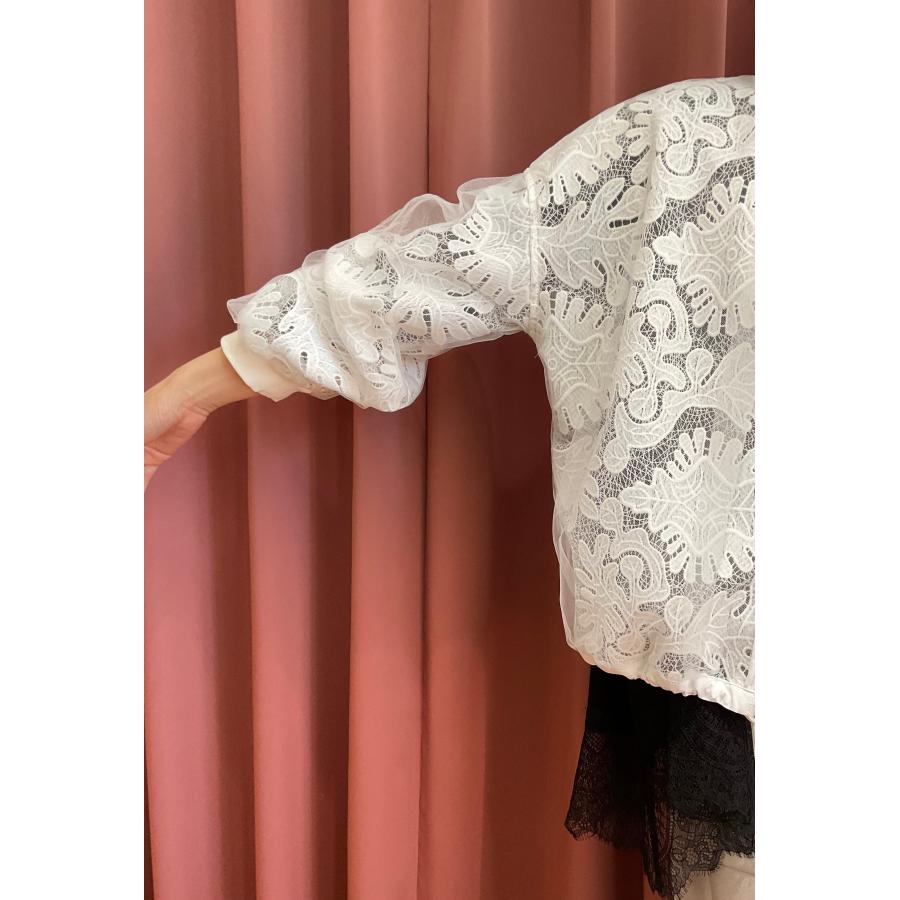 Lallia Mu（ラリア・ムー） 【20%off】Lallia Mu チュールラップレース