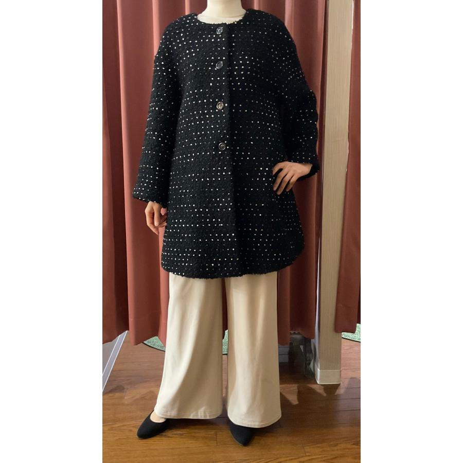 SALE 40%off】 KOKIA コキア ネップノーカラーコート : セレクト