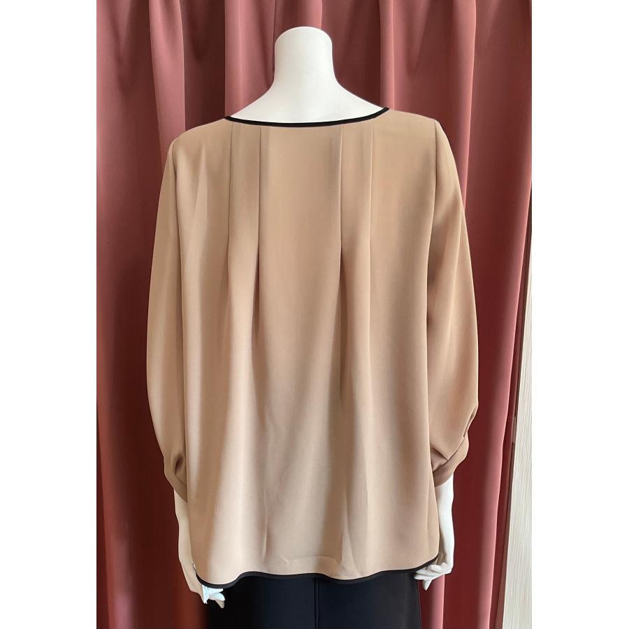 ブルーフェイス 推しカラー４点セット Blue Fronce ブルーフロンセ 配色ライン入りブラウス : セレクト