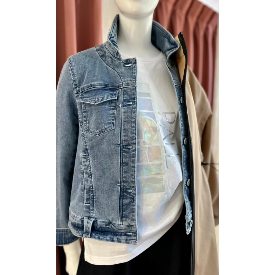 blue fronce ブルーフロンス ISKO ストレッチ デニムジャケット