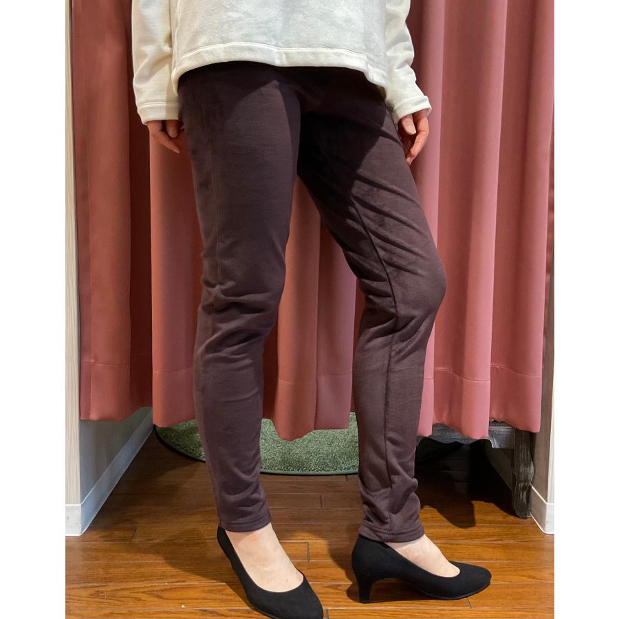 ayane アヤン ストレッチベロアベロアレギンス : セレクトショップ