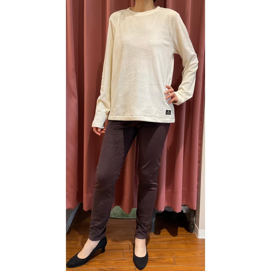 ayane アヤン ストレッチベロアベロアレギンス : セレクトショップ