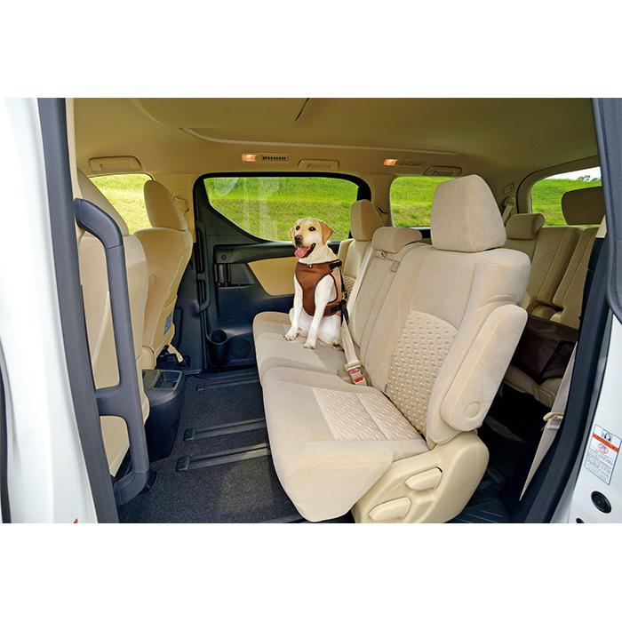 犬 リッチェル ドライブベストハーネス 大型犬 ＸＬ ブラウン　｜shop-bluemoon｜03