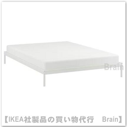 イケア（IKEA） VEVELSTAD/ベベルスタード ベッドフレームすのこ付き 