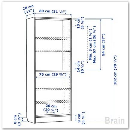 新品未使用　ＩＫＥＡ/イケア BILLY/ビリー 書棚80x28x202 cm Amazon｜IKEA/イケア BILLY/ビリー：書棚80x28x202 cm ホワイト
