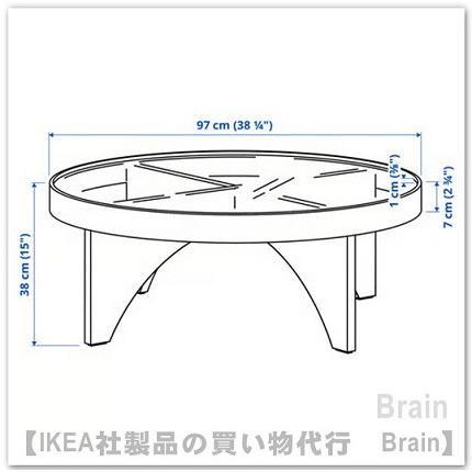イケア（IKEA） STOCKHOLM 2025/ストックホルム 2025 コーヒーテーブル