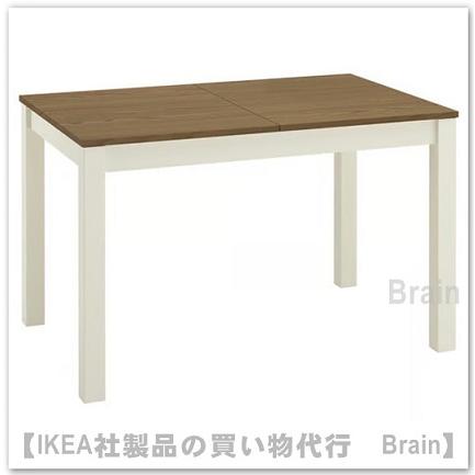 イケア（IKEA） ALHULT/オールフルト 伸長式テーブル4〜6人用 ベージュ