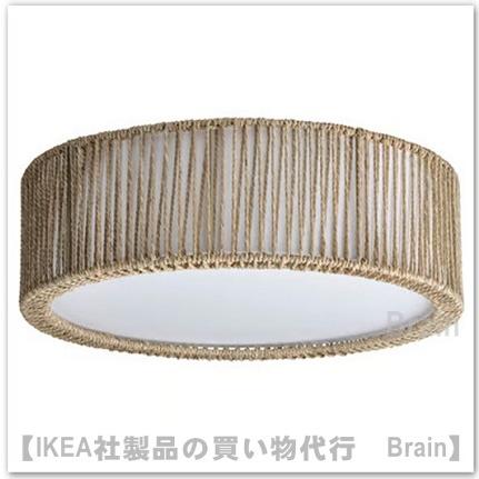 イケア（IKEA） TRUBBRUFSE/トゥルッブルフス シーリングランプ45 cm