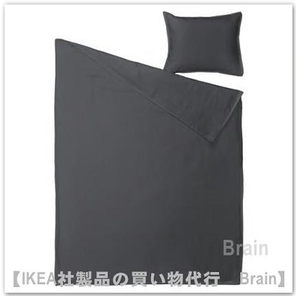 イケア（IKEA） RUNDHAGTORN/ルンドハーグトルン 掛け布団カバー＆枕