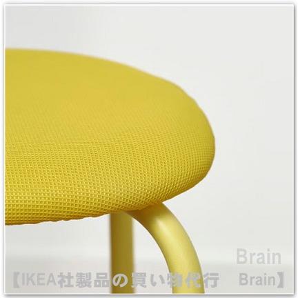 イケア（IKEA） GULTARP/グルタルプ スツール ライトイエロー/レマルン