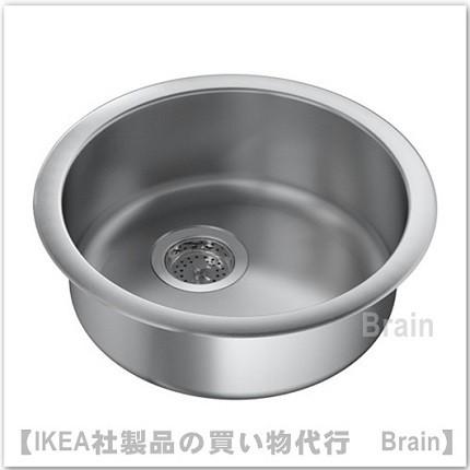 イケア（IKEA） BOHOLMEN はめ込み式シンク 1ボウル45x15 cm