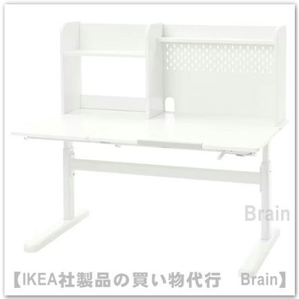 イケア（IKEA） BERGLARKA/ベリレルカ デスク120x70 cm ホワイト