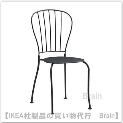 イケア（IKEA） LACKO/レッコ チェア 屋外用 グレー（101.657.74