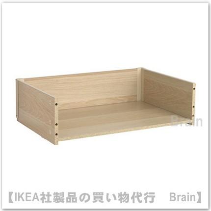 イケア（IKEA） BESTA 引き出しフレーム60x15x40 cm ホワイトステイン