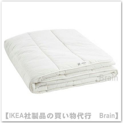 イケア（IKEA） SMASPORRE 掛けふとん/薄手200x200 cm ポリエステル