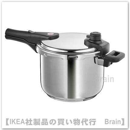 イケア（IKEA） IKEA 365+ 圧力鍋6 L ステンレススチール（104.831.49