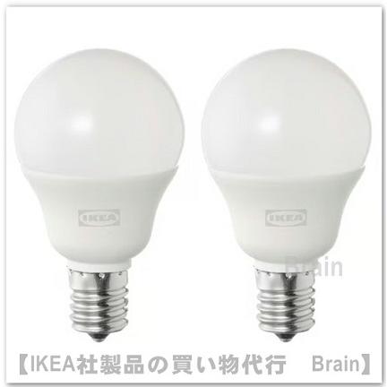 イケア（IKEA） SOLHETTA/ソールヘッタ LED電球 E17/440ルーメン 2個