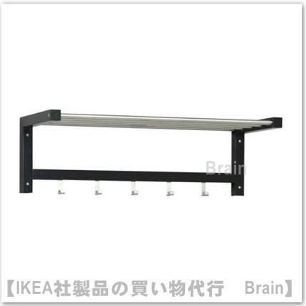 イケア（IKEA） TJUSIG 帽子ラック ブラック（201.609.50