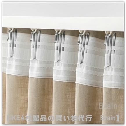 イケア（IKEA） RIKTIG/リクティーグ カーテンフック（202.122.04