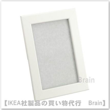 イケア（IKEA） FISKBO/フィスクボー フレーム外寸13×18cm ホワイト
