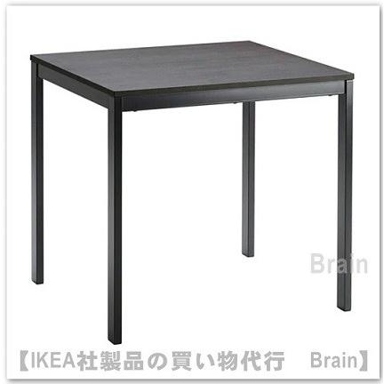 IKEA VANGSTA 　伸長式テーブル　2~4人用 IKEA/イケア VANGSTA 伸長式テーブル2〜4人用 ブラック/ダーク