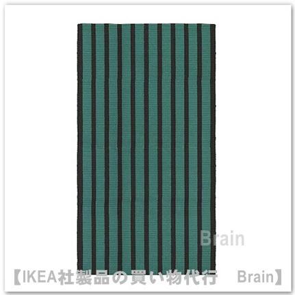 イケア（IKEA） VAGSKYLT/ヴェグシールト ラグ 平織り80x150 cm ピンク