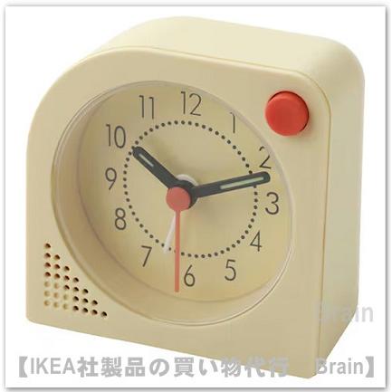 イケア（IKEA） TJINGA/ティエンガ 目覚まし時計 ペールイエロー