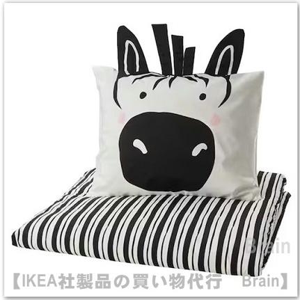 イケア（IKEA） NATTHAGER/ナットヘーゲル 掛け布団カバー＆枕カバー