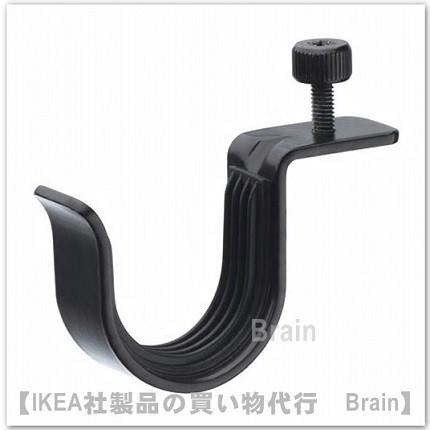 ｉｋｅａ イケア Betydlig カーテンロッドホルダー ブラック Selectshop Brain 通販 Yahoo ショッピング
