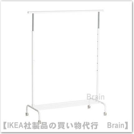 イケア（IKEA） RIGGA/リッガ ハンガーラック ホワイト（302.316.31