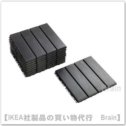 イケア IKEA/イケア RUNNEN フロアデッキ 屋外用9個セット