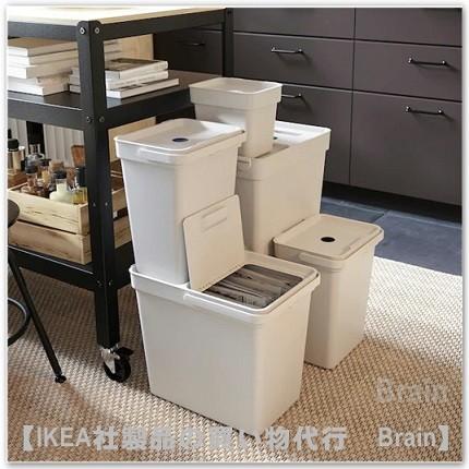 ｉｋｅａ イケア Hallbar ゴミ箱35l ライトグレー 3047 Selectshop Brain 通販 Yahoo ショッピング