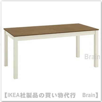 イケア（IKEA） ALHULT/オールフルト 伸長式テーブル6〜8人用 ベージュ