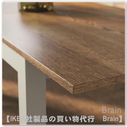イケア（IKEA） ALHULT/オールフルト 伸長式テーブル6〜8人用 ベージュ