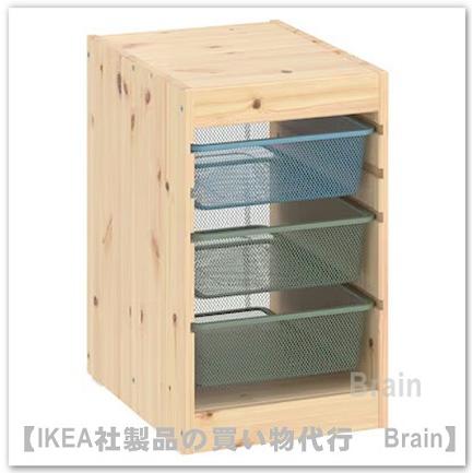 IKEAイケアトロファスト棚 イケア（IKEA） TROFAST/トロファスト 収納コンビネーション32x44x53