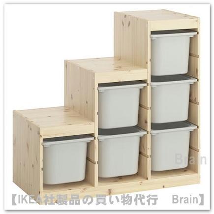 IKEAトロファスト イケア（IKEA） TROFAST/トロファスト 収納コンビネーション94x44x91