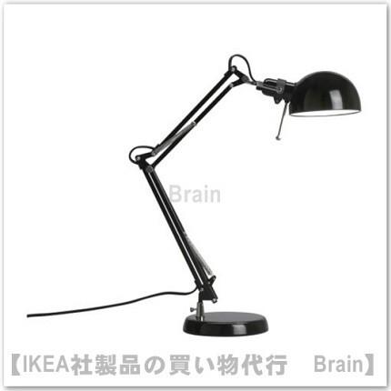イケア（IKEA） FORSA ワークランプ ブラック(401.467.84