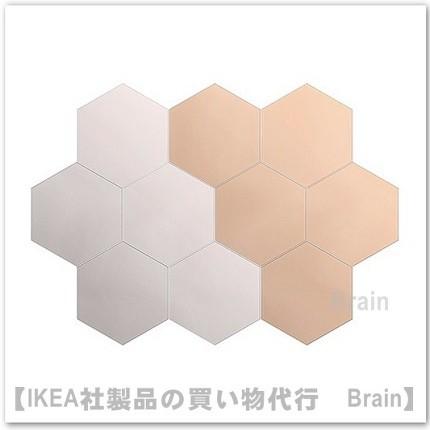 イケア（IKEA） HONEFOSS ミラー18×21cm 10枚セット（401.820.60