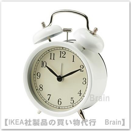 イケア（IKEA） DEKAD/デカード アラームクロック10 cm ホワイト