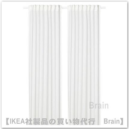 イケア（IKEA） SILVERLONN/スィルヴェロン レースカーテン1組145x250